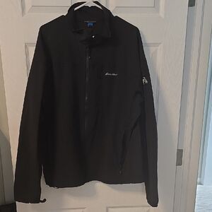 Eddie Bauer Men's Dark Gray Windbreaker